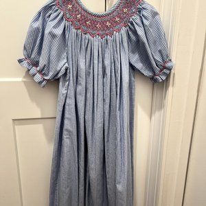 smocked dress